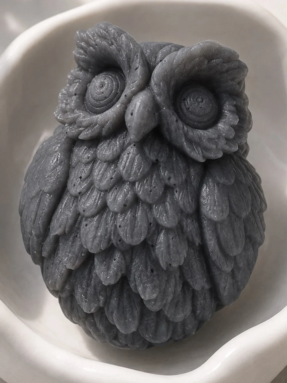 Strawberry lavender SOAP owl handmade 3x2in 4oz shea butter & coconut oil based